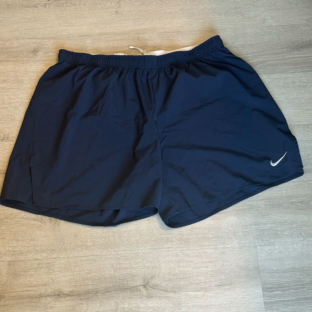 Nike Blue Athletic Shorts Lightweight Moisture-Wicking